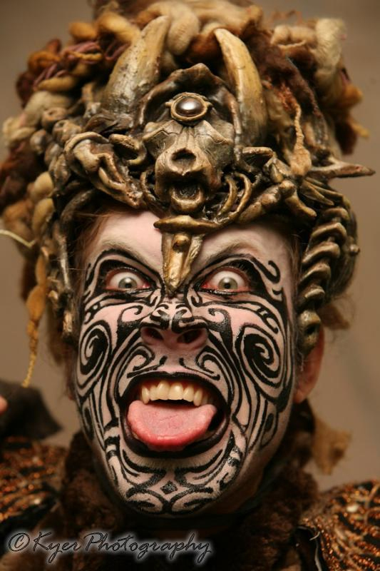 Lucent Dossier performance 2007 with Organic Armor helmet, photo by Kyer Wiltshire