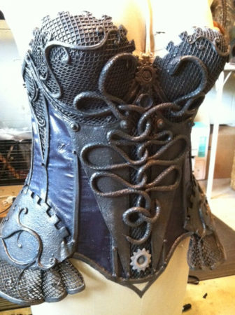 steampunk corset snakes